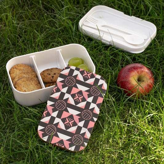 Volleyball Pattern Bento Lunch Box