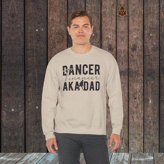 Dance Dad Financer Funny Unisex Crewneck Sweatshirt