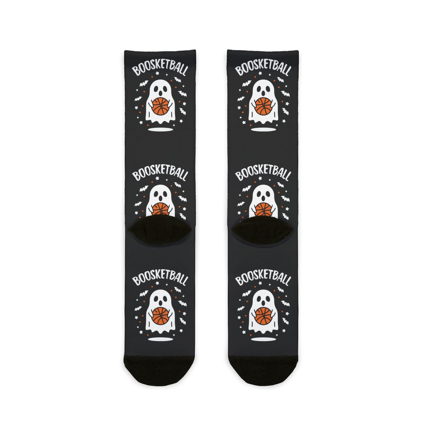 Basketball Ghost Crew Socks