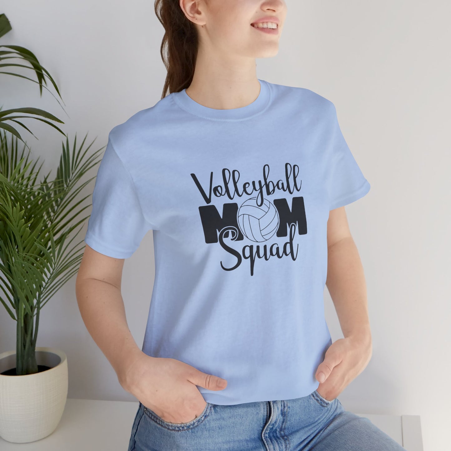 Volleyball Mom Unisex Jersey Short Sleeve Tee