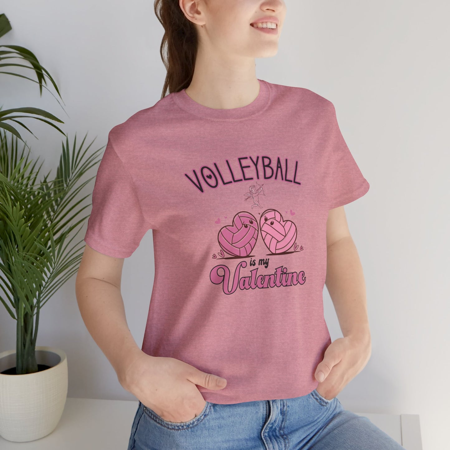 Volleyball is my Valentine Tshirt