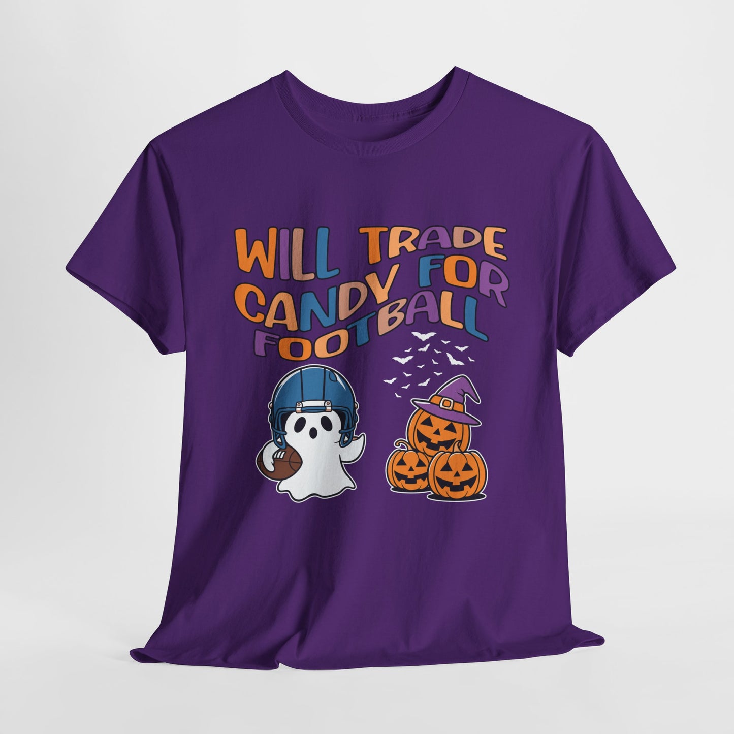 Will trade Candy for Football Halloween T-Shirt