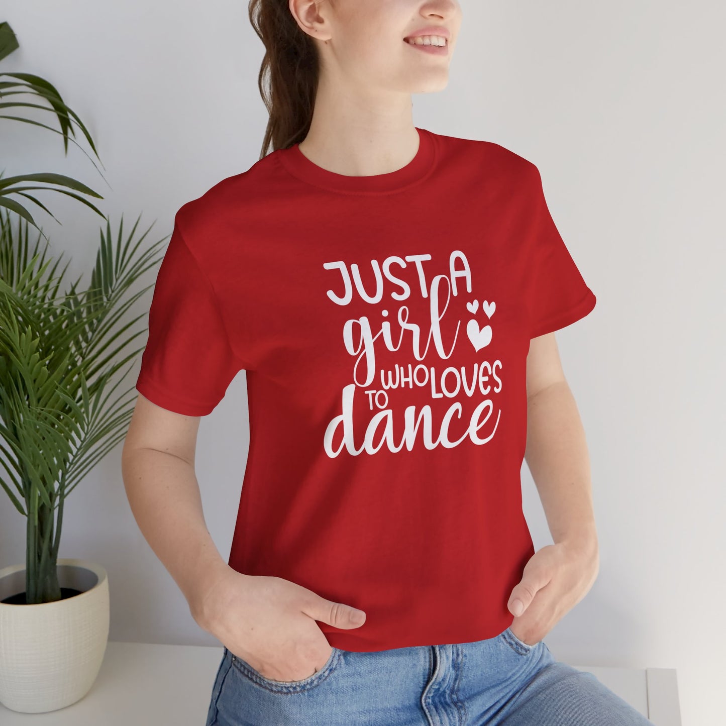 Just a girl that loves to dance mom shirt