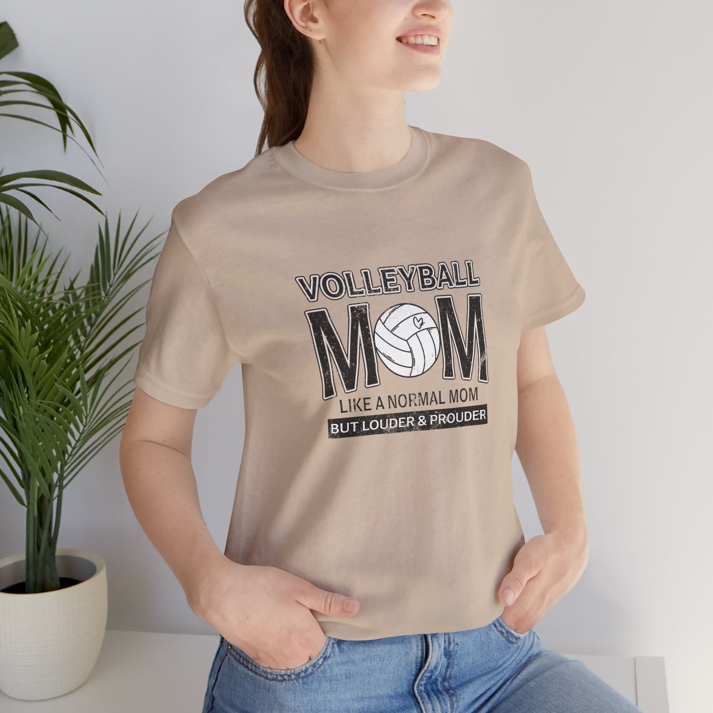 Volleyball Mom Like a Regular Mom Only Cooler