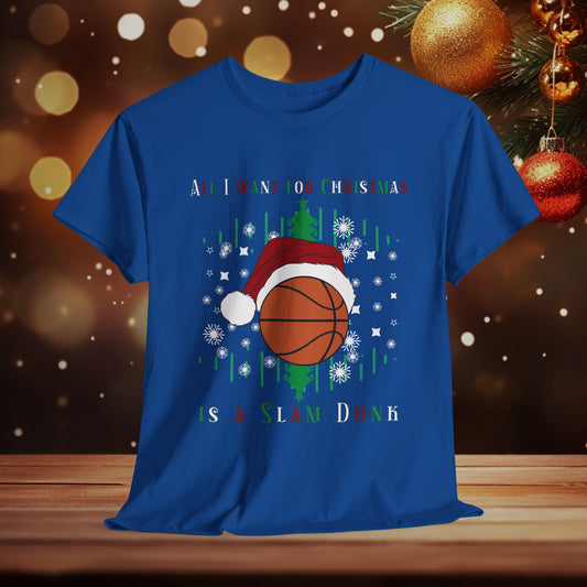 Basketball Christmas ugly Shirt unisex