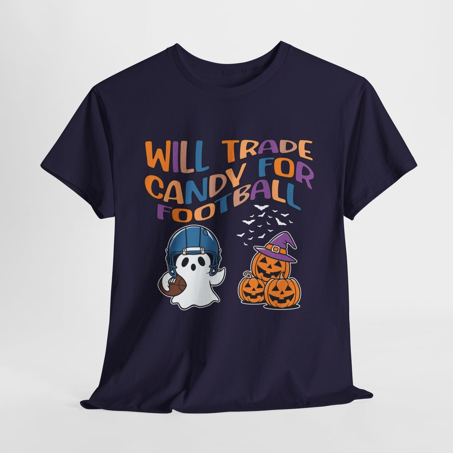 Will trade Candy for Football Halloween T-Shirt