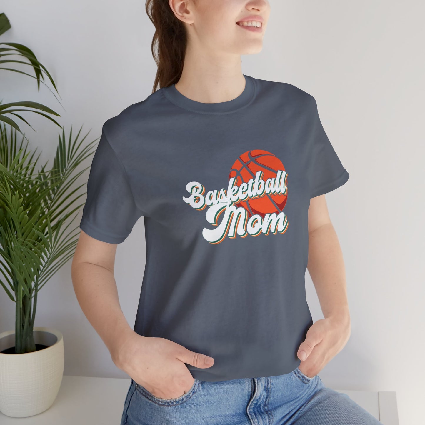 Basketball mom graphic T