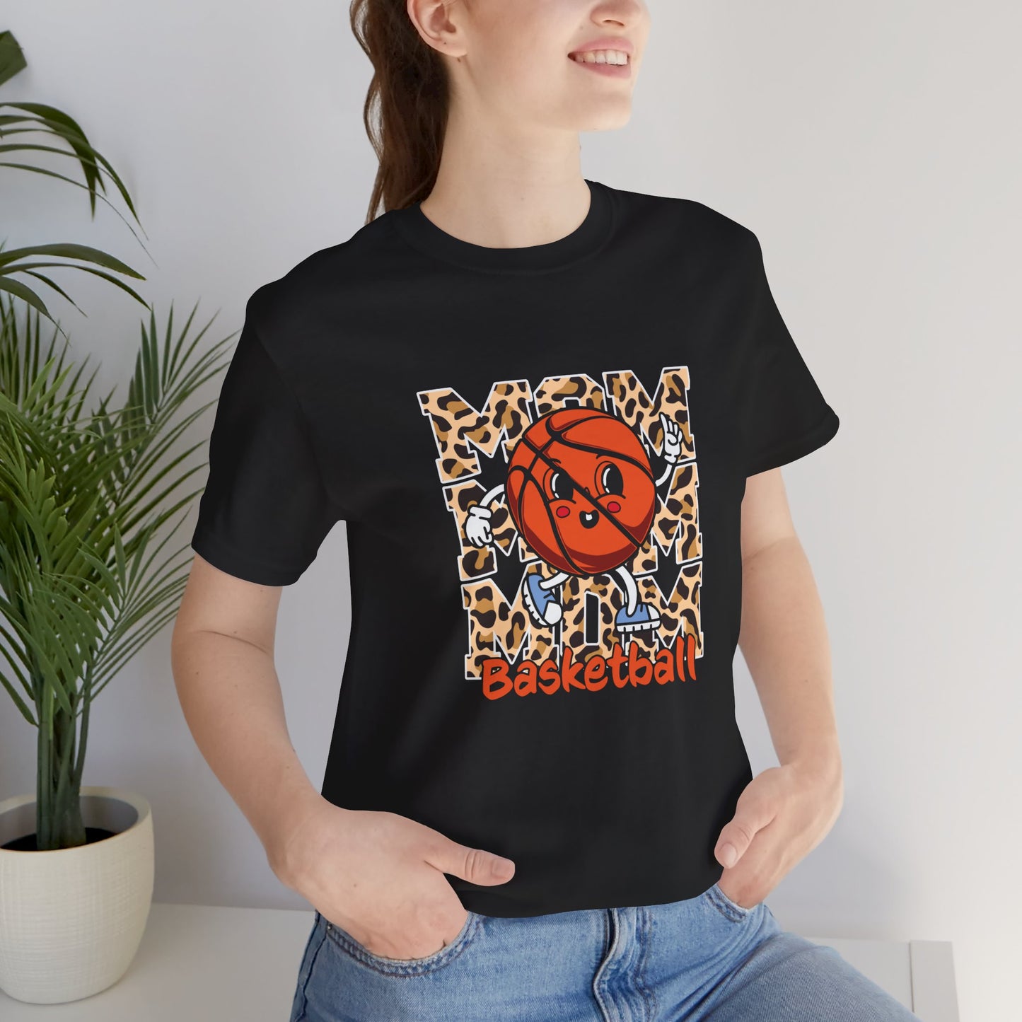 Basketball Mom vintage - Cute Cartoon Graphic