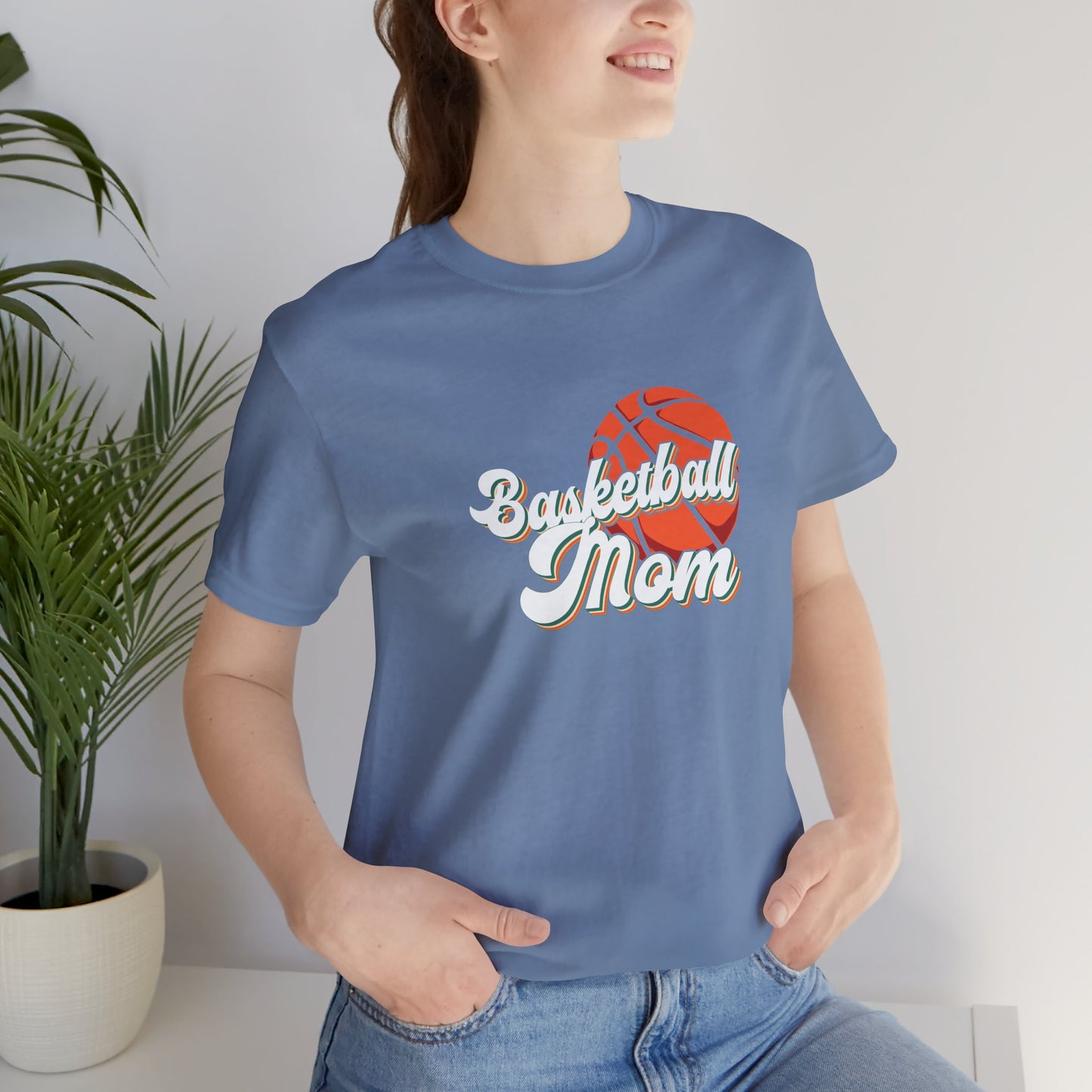 Basketball mom graphic T