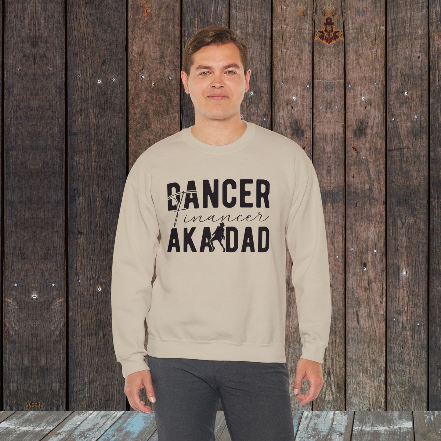 Dance Dad Financer Funny Unisex Crewneck Sweatshirt