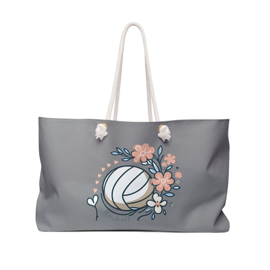 Volleyball Floral Gift for Mom Classic Weekender Bag