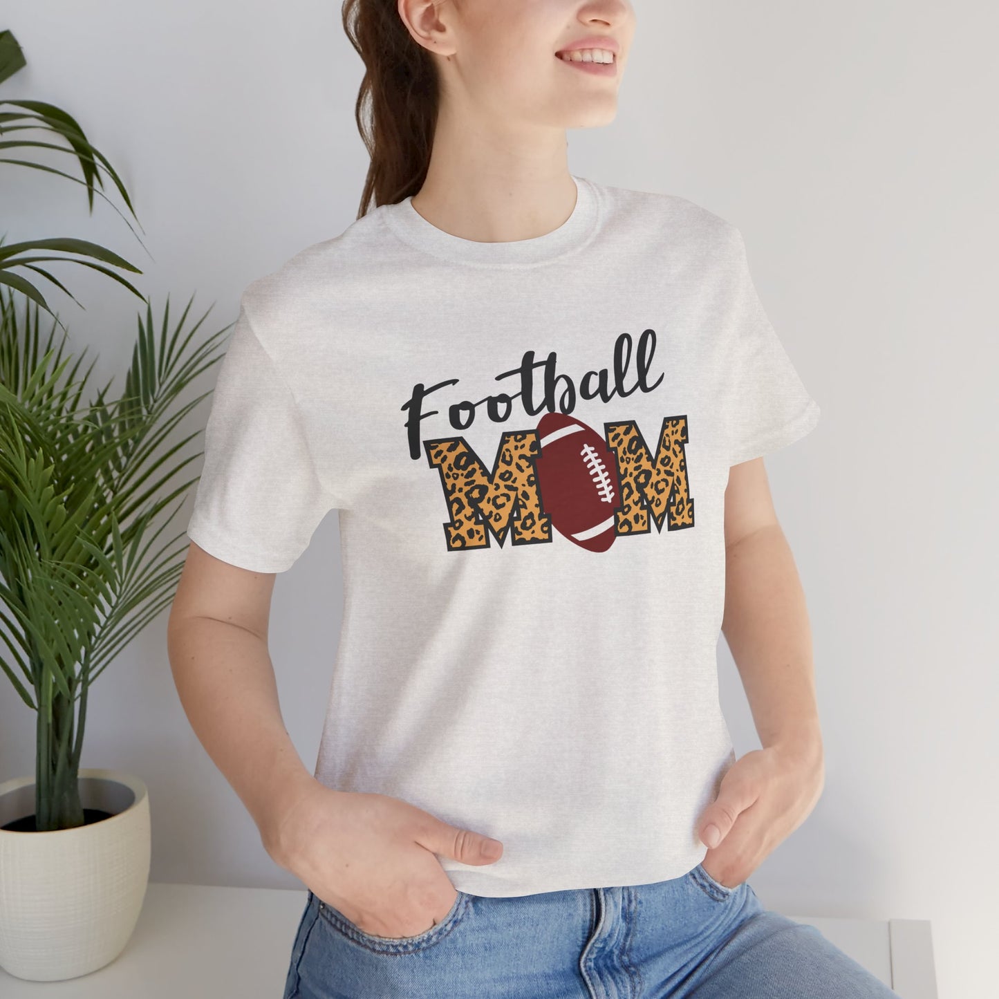 Football Mom simple T-shirt