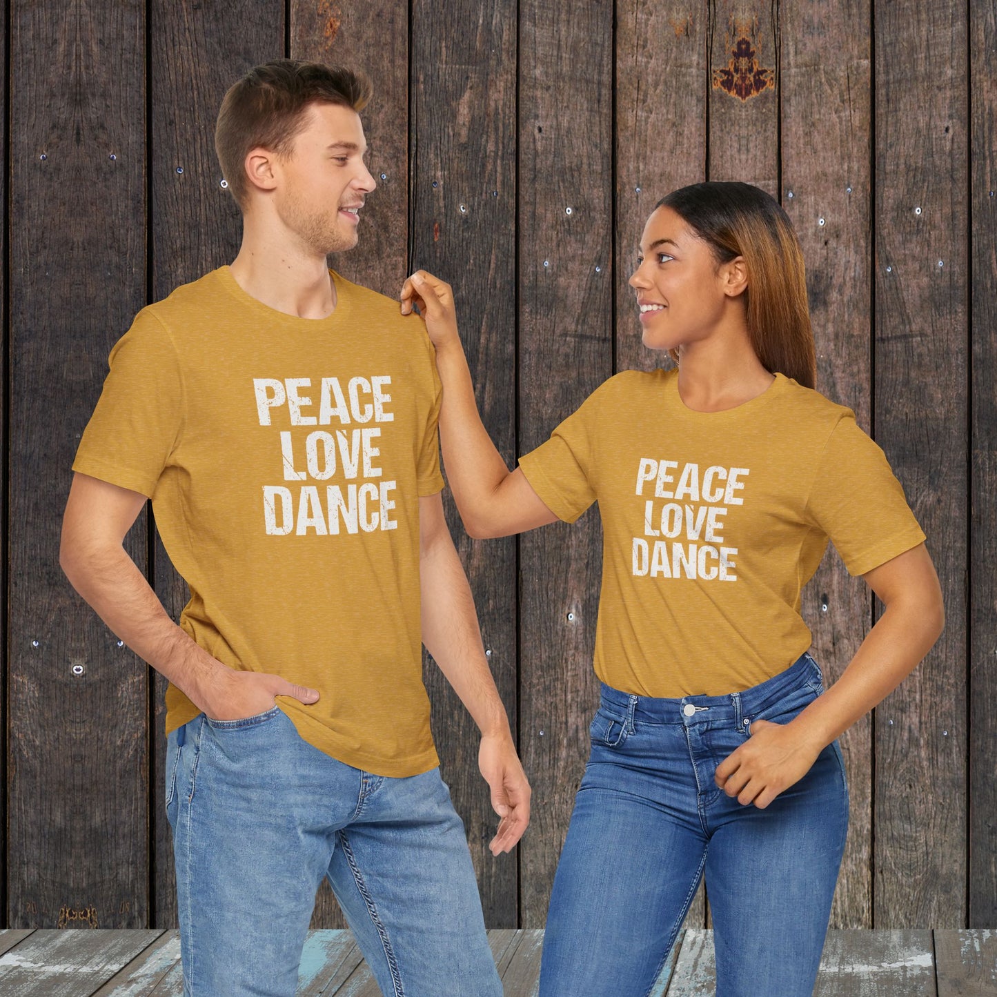 Peace Love Dance Matching Shirts