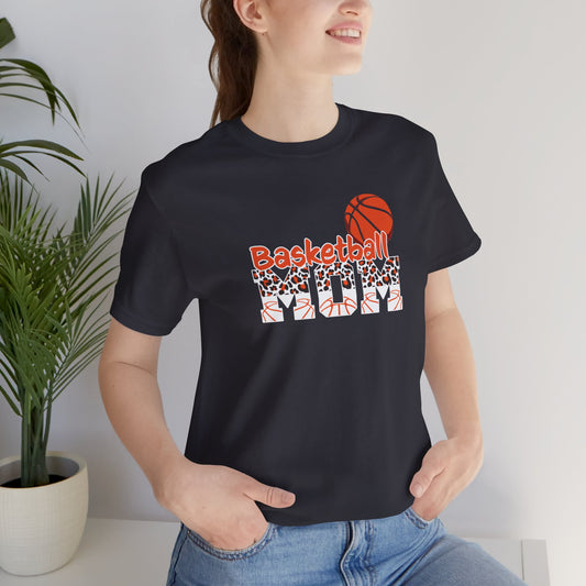 Basketball Mom animal print