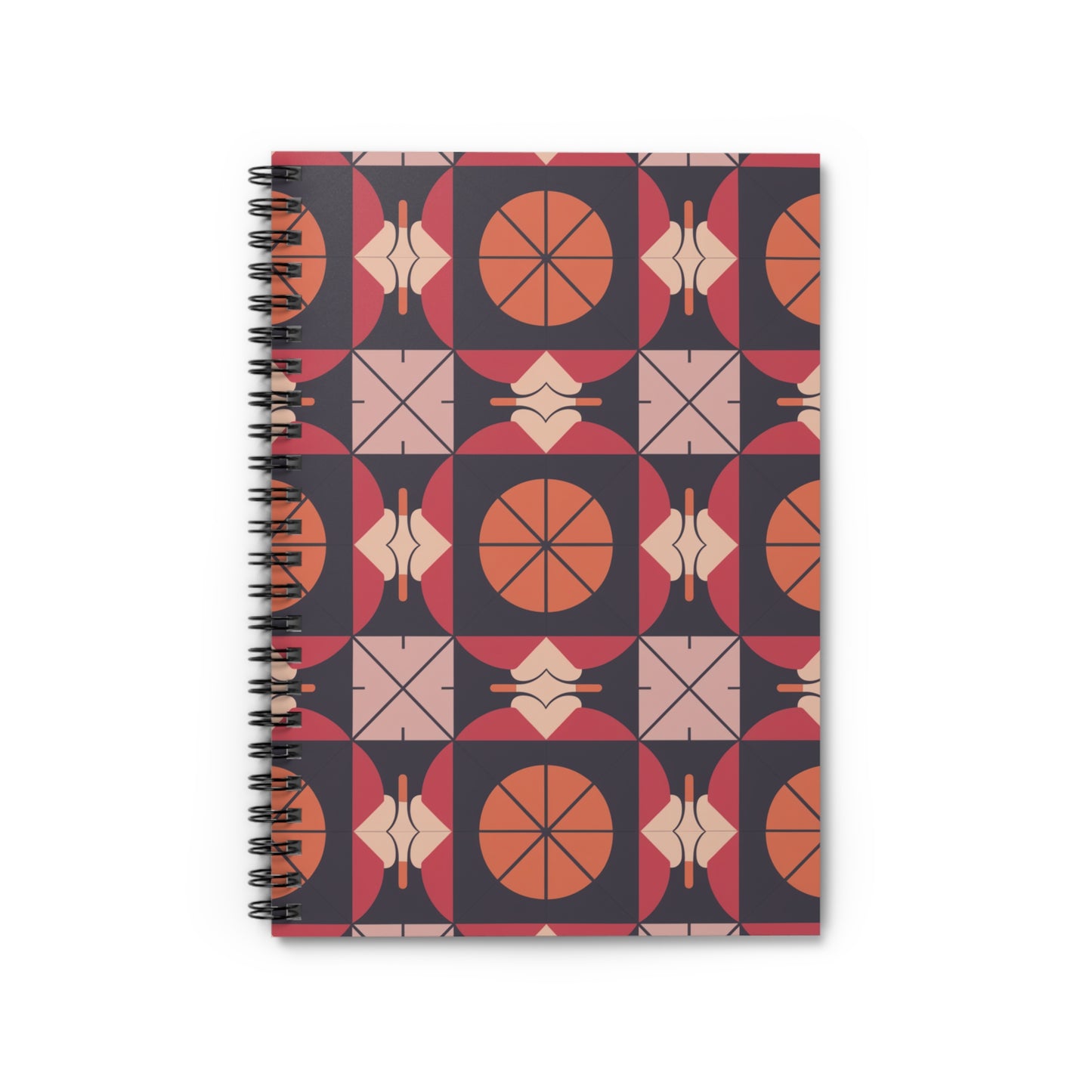 Basketball Spiral Notebook - Ruled Line