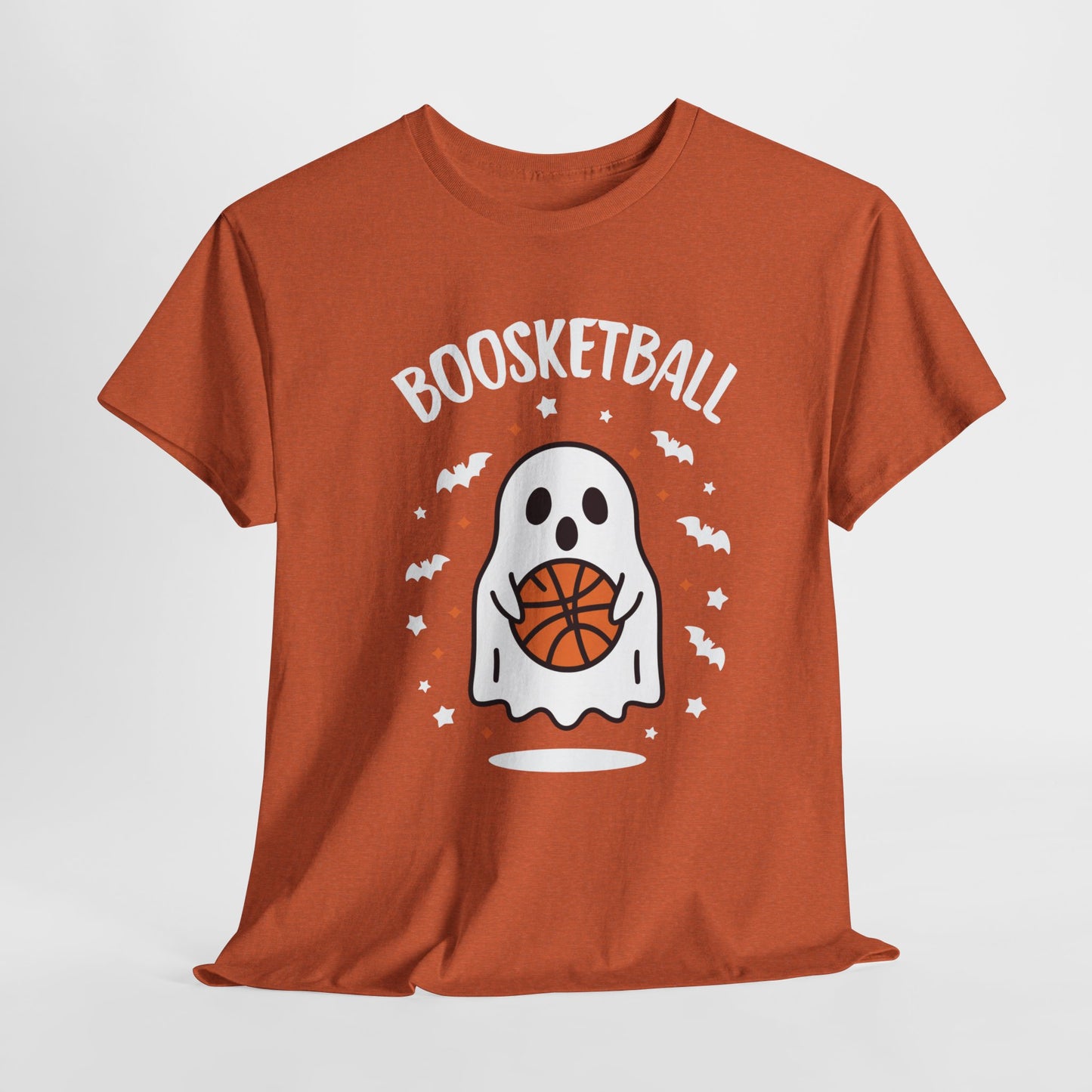 Basketball Halloween Ghost Boo Unisex Tee