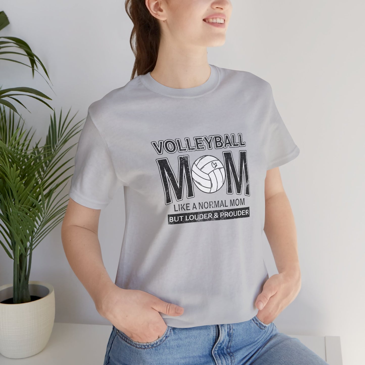 Volleyball Mom Like a Regular Mom Only Cooler