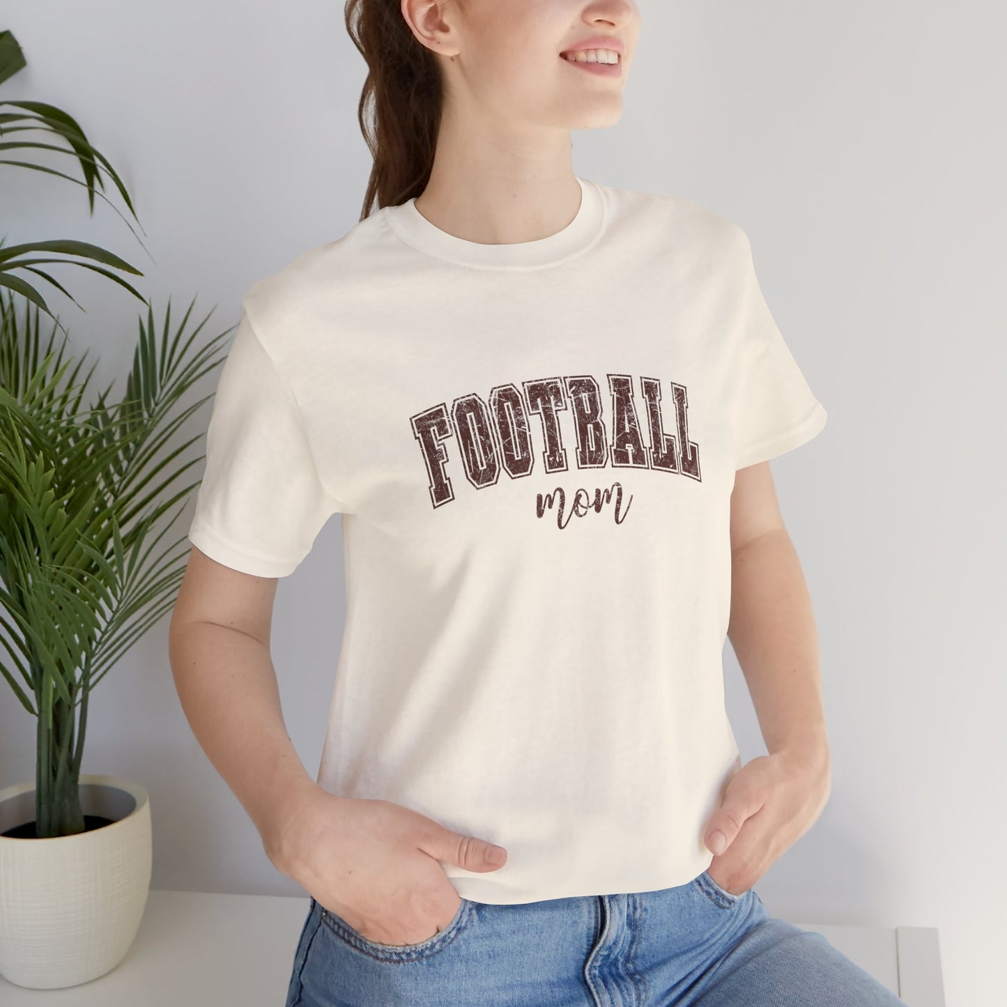 Football Mom Vintage Unisex Tshirt