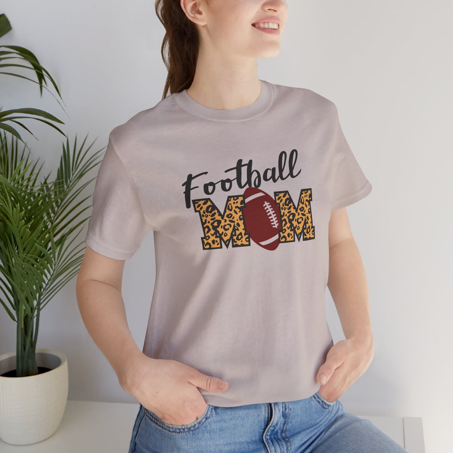 Football Mom simple T-shirt