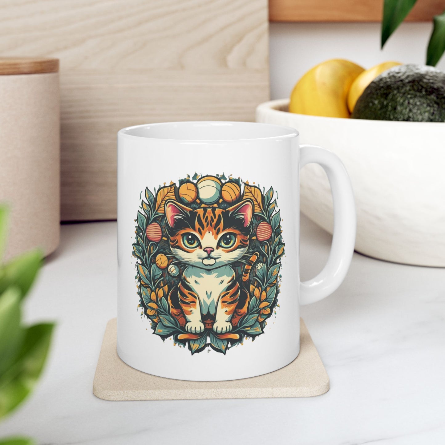 Cats and Volleyball 11oz Mug