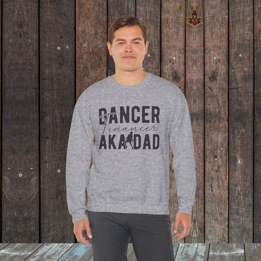 Dance Dad Financer Funny Unisex Crewneck Sweatshirt