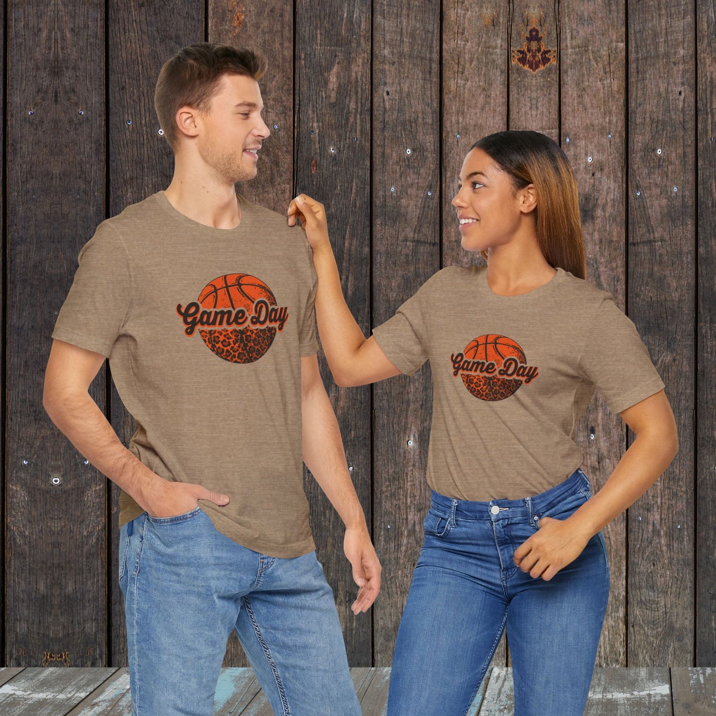 Basketball  Mom and Dod Matching Shirts