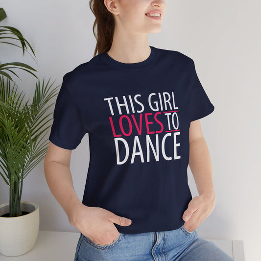 This girl Loves to dance