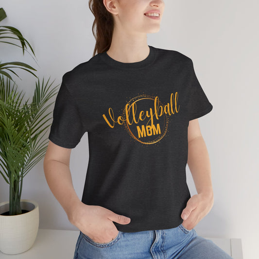 Volleyball Mom Unisex Jersey Short Sleeve Tee