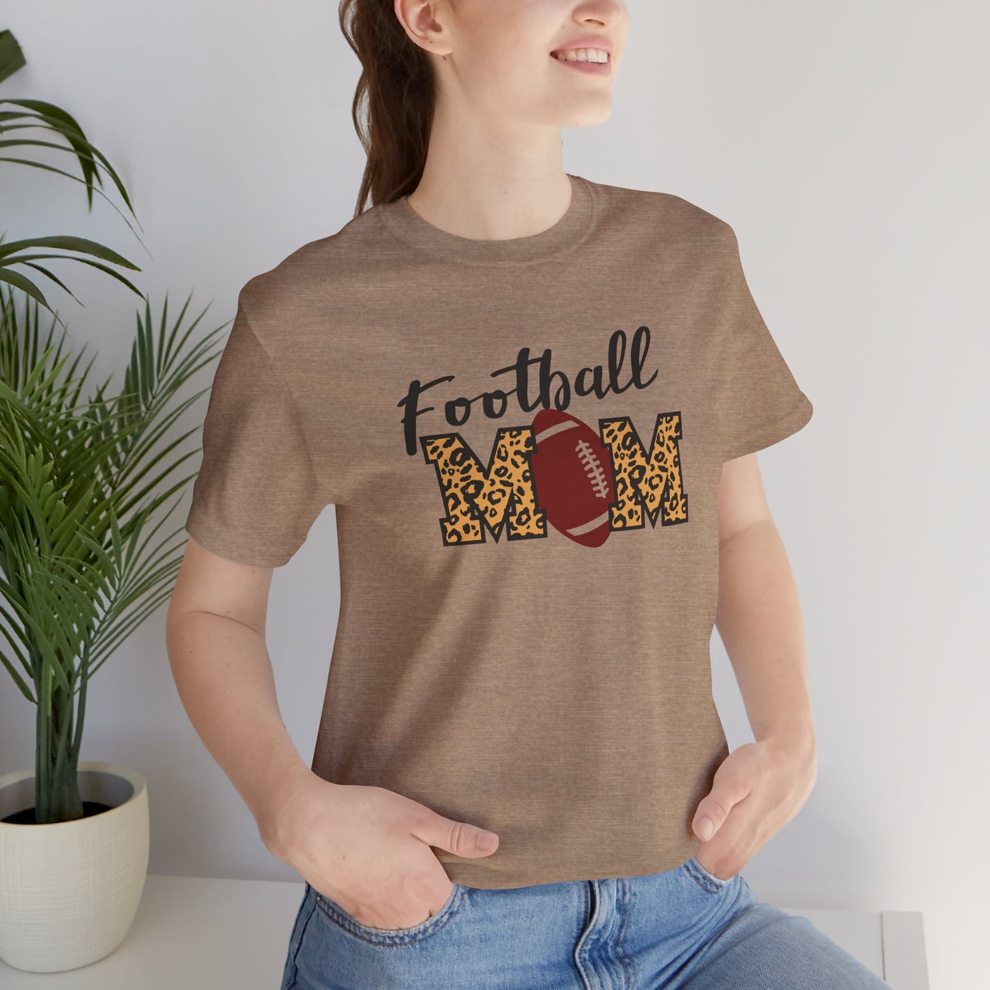 Football Mom simple T-shirt