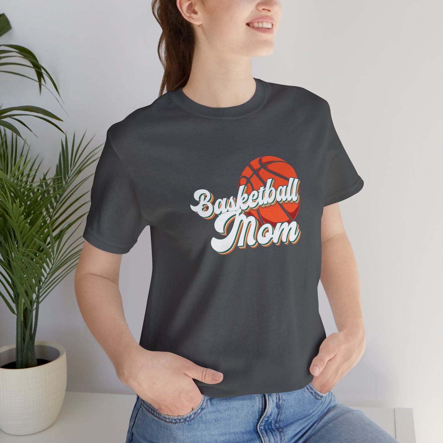 Basketball mom graphic T