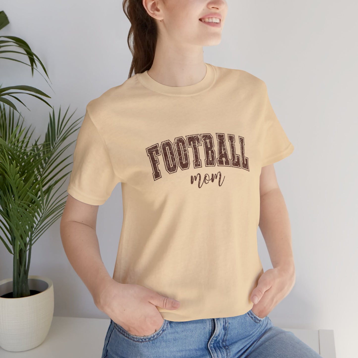 Football Mom Vintage Unisex Tshirt