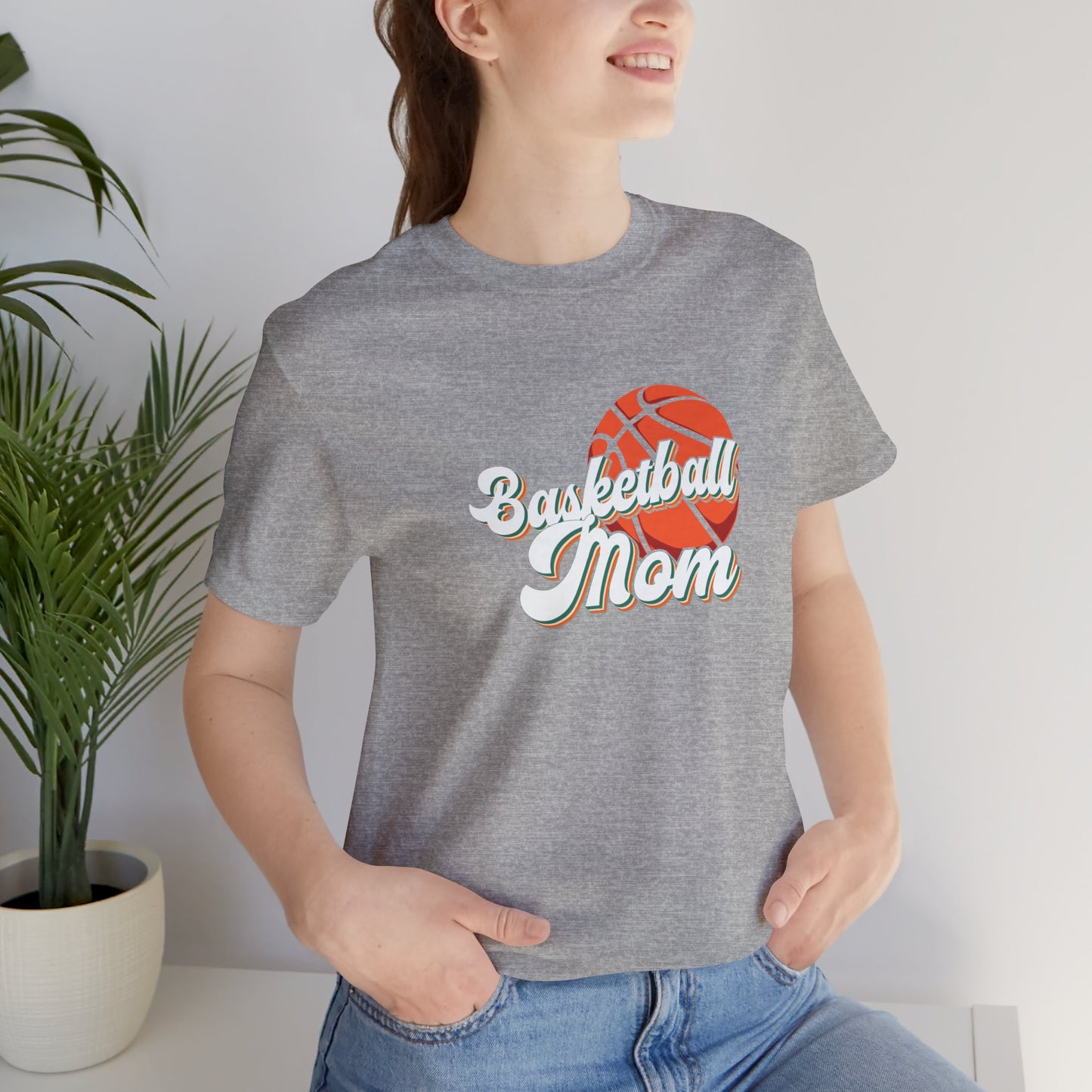 Basketball mom graphic T