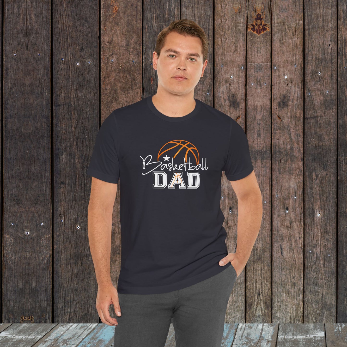 Basketball Dad Simple Game Day Shirt