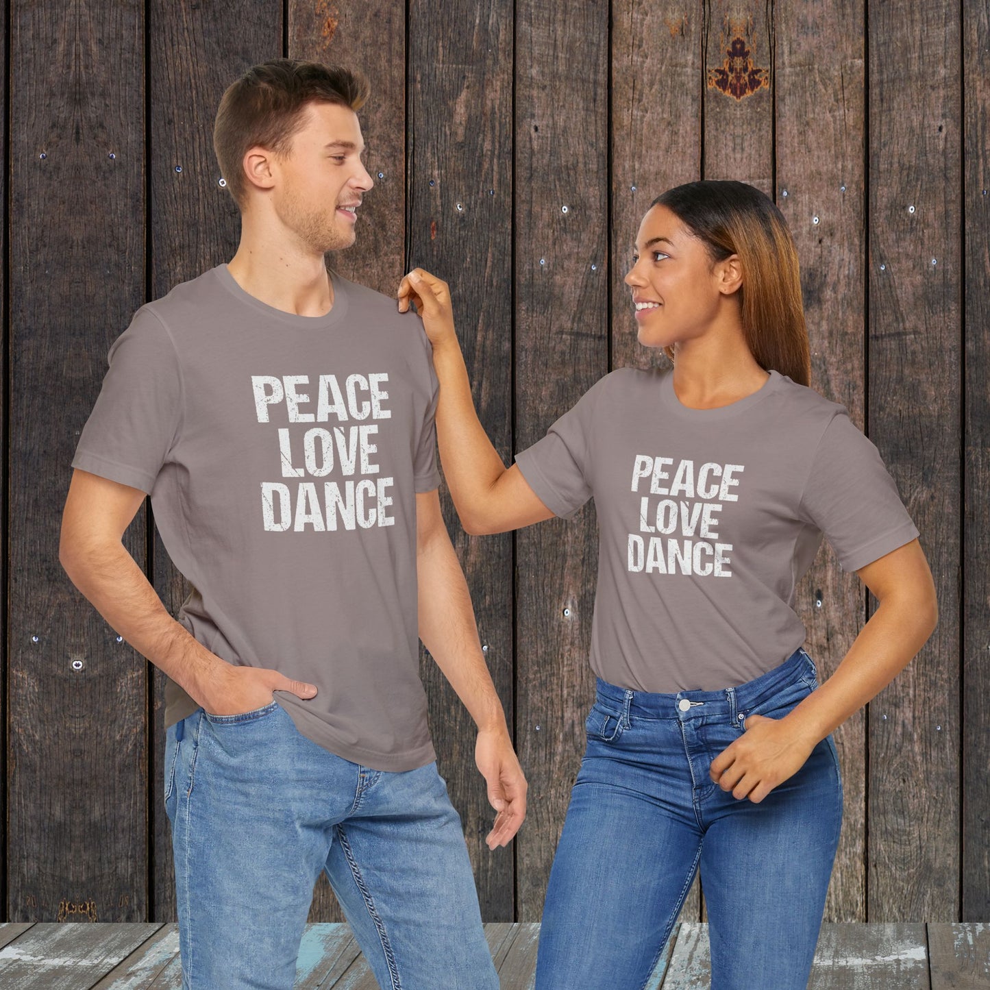 Peace Love Dance Matching Shirts