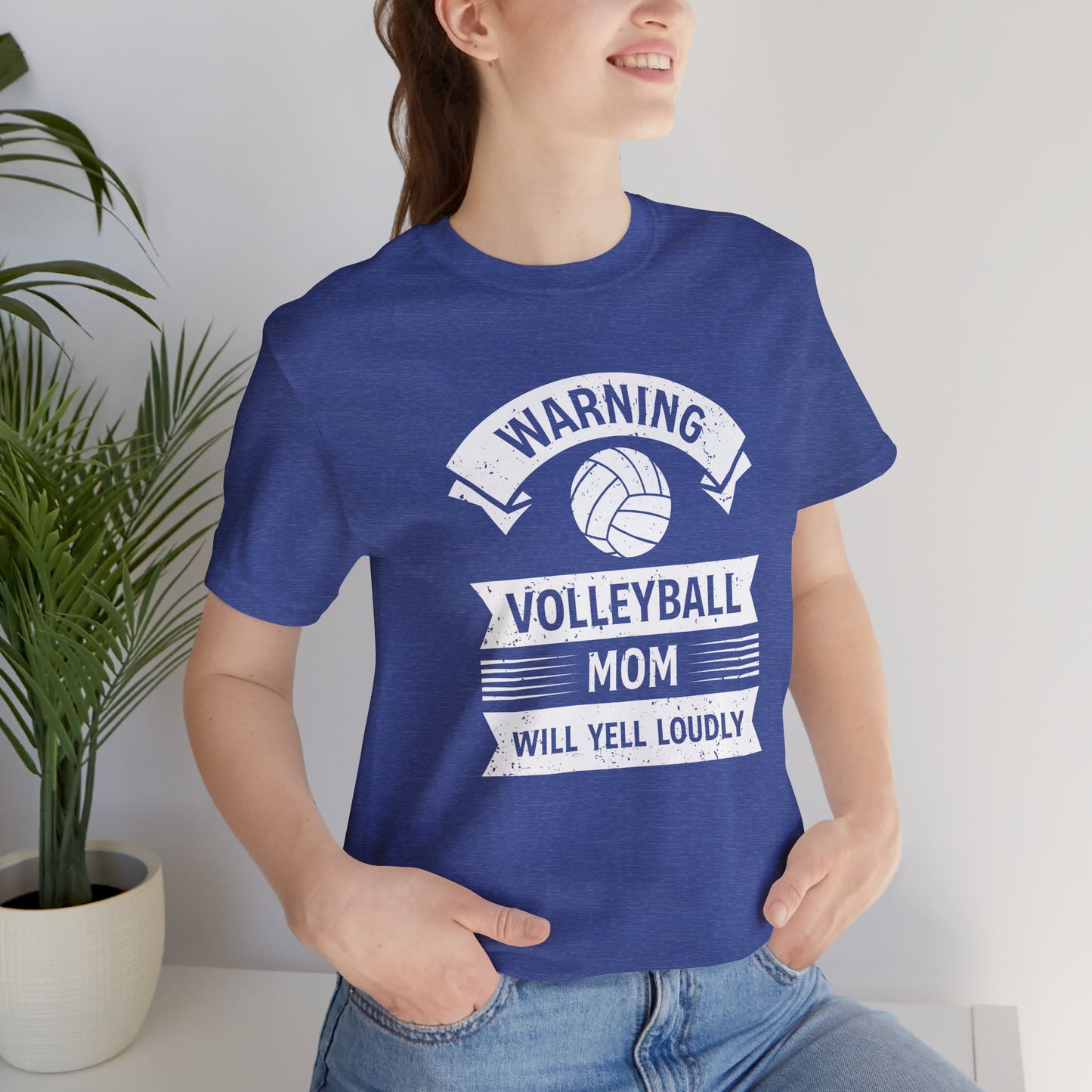 Volleyball Warning Mom Will Yell Loudly