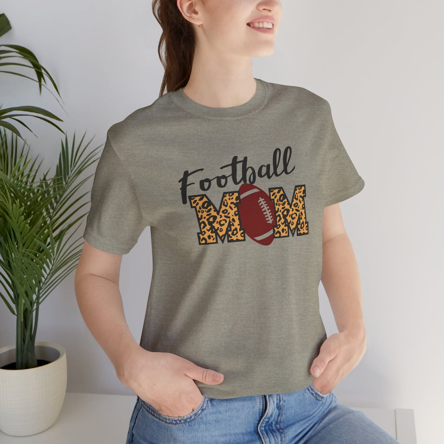 Football Mom simple T-shirt