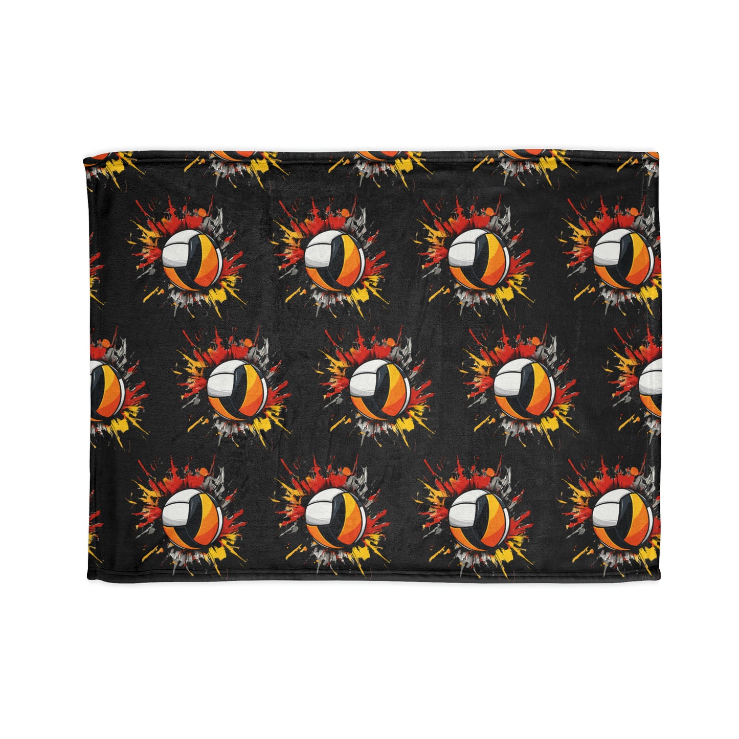 Volleyball Soft Polyester Blanket