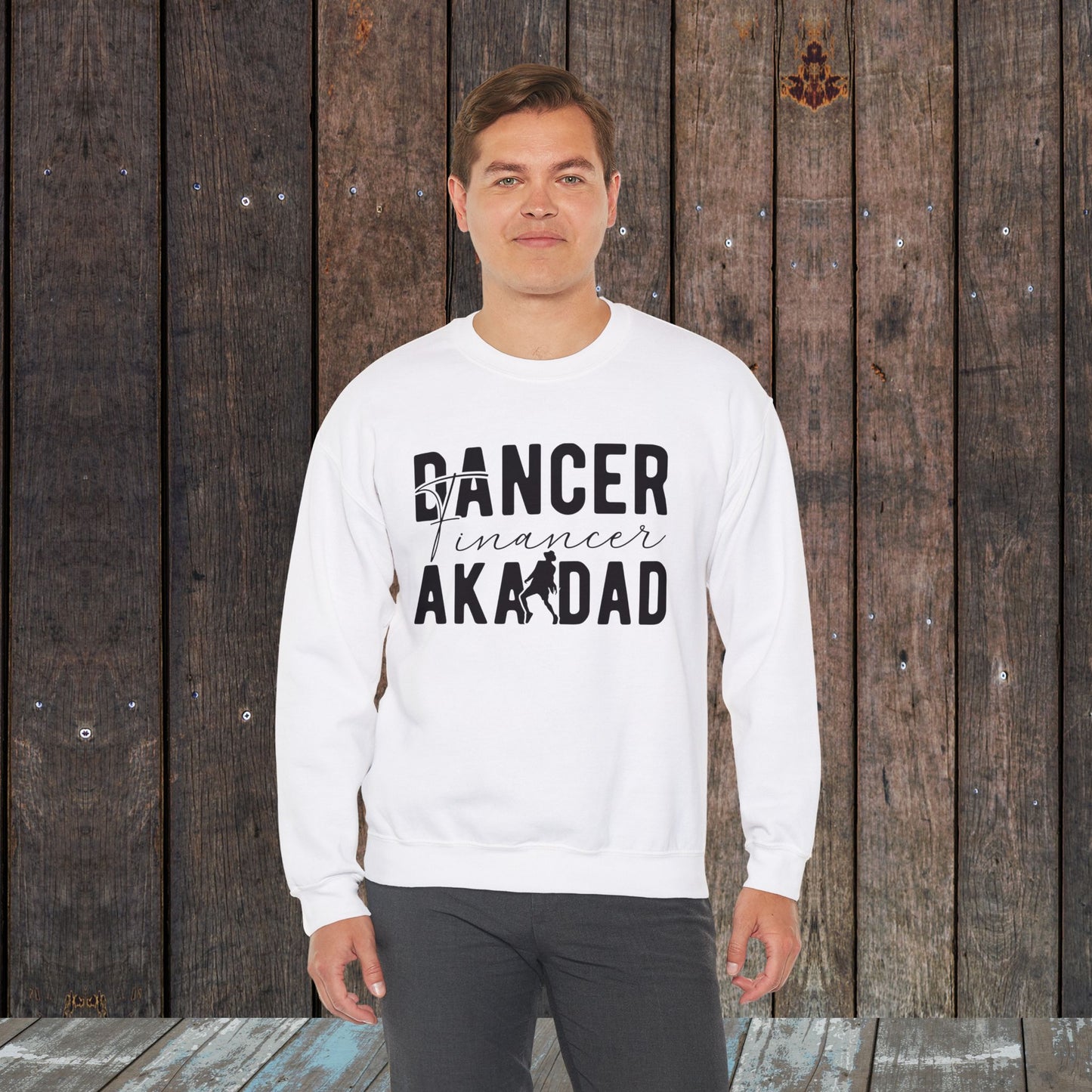 Dance Dad Financer Funny Unisex Crewneck Sweatshirt