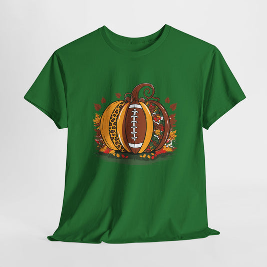 Football Pumpkin Unisex Tee