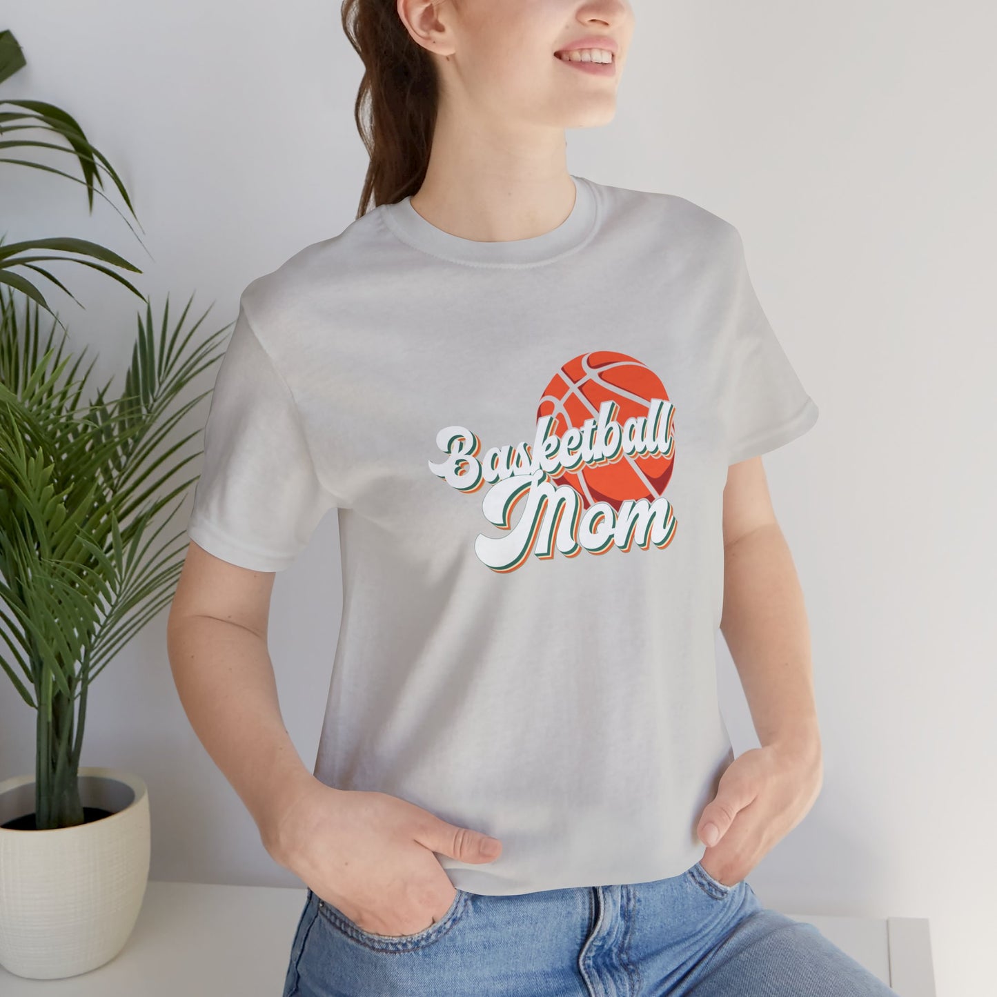 Basketball mom graphic T