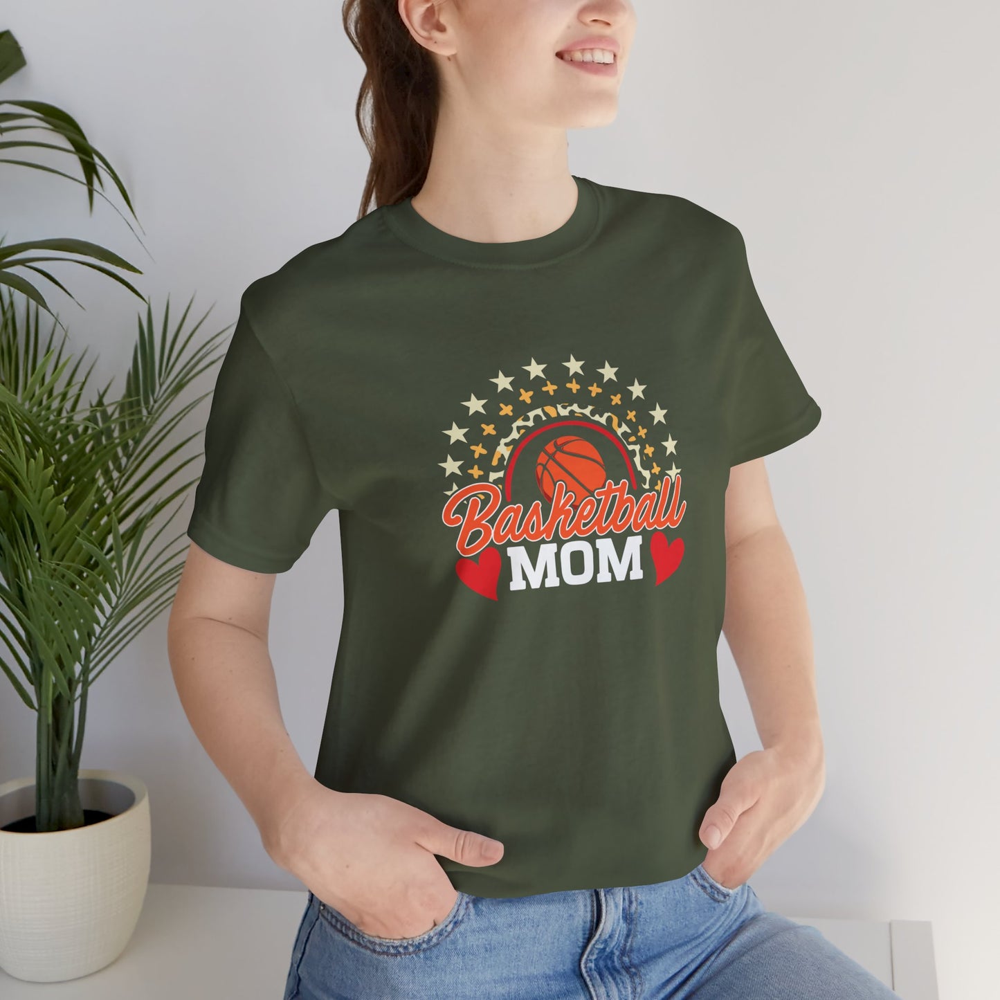 Basketball Mom rainbow