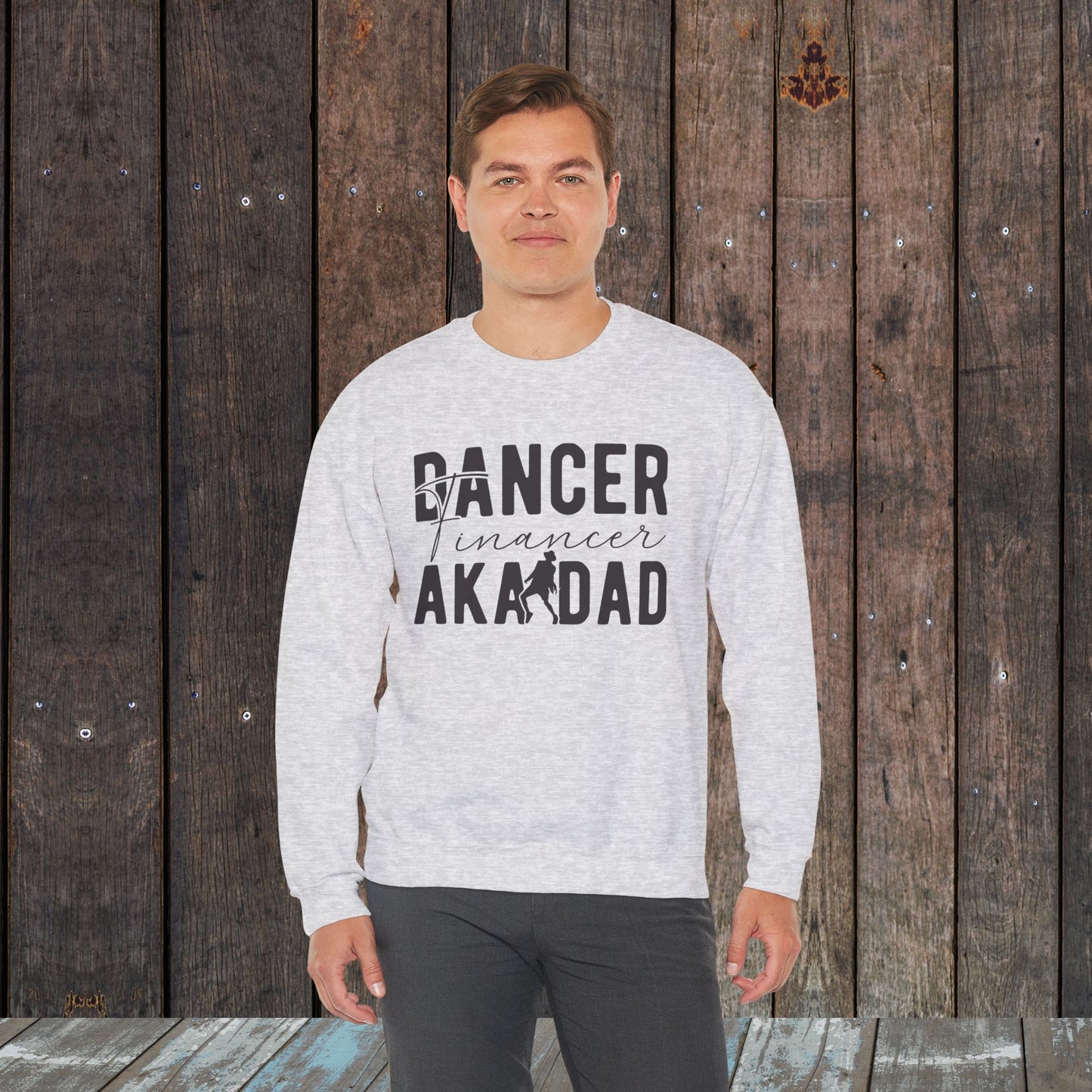 Dance Dad Financer Funny Unisex Crewneck Sweatshirt