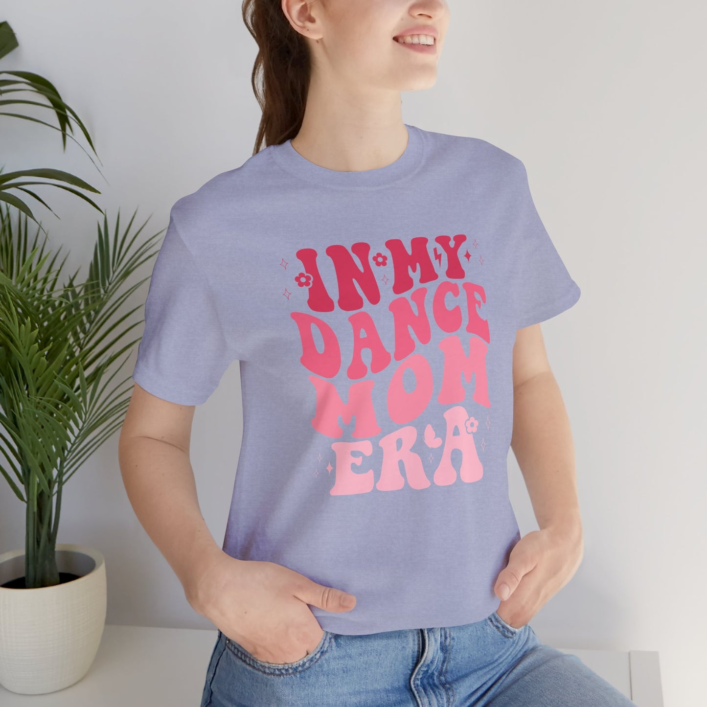 In my volleyball mom era retro wavy Pink mom shirt