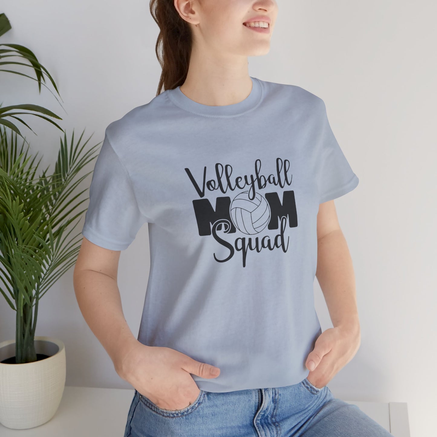 Volleyball Mom Unisex Jersey Short Sleeve Tee