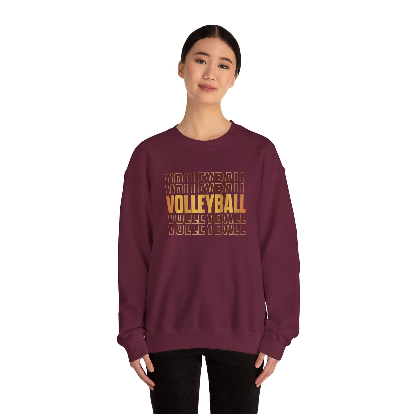 Volleyball Unisex Crewneck Sweatshirt