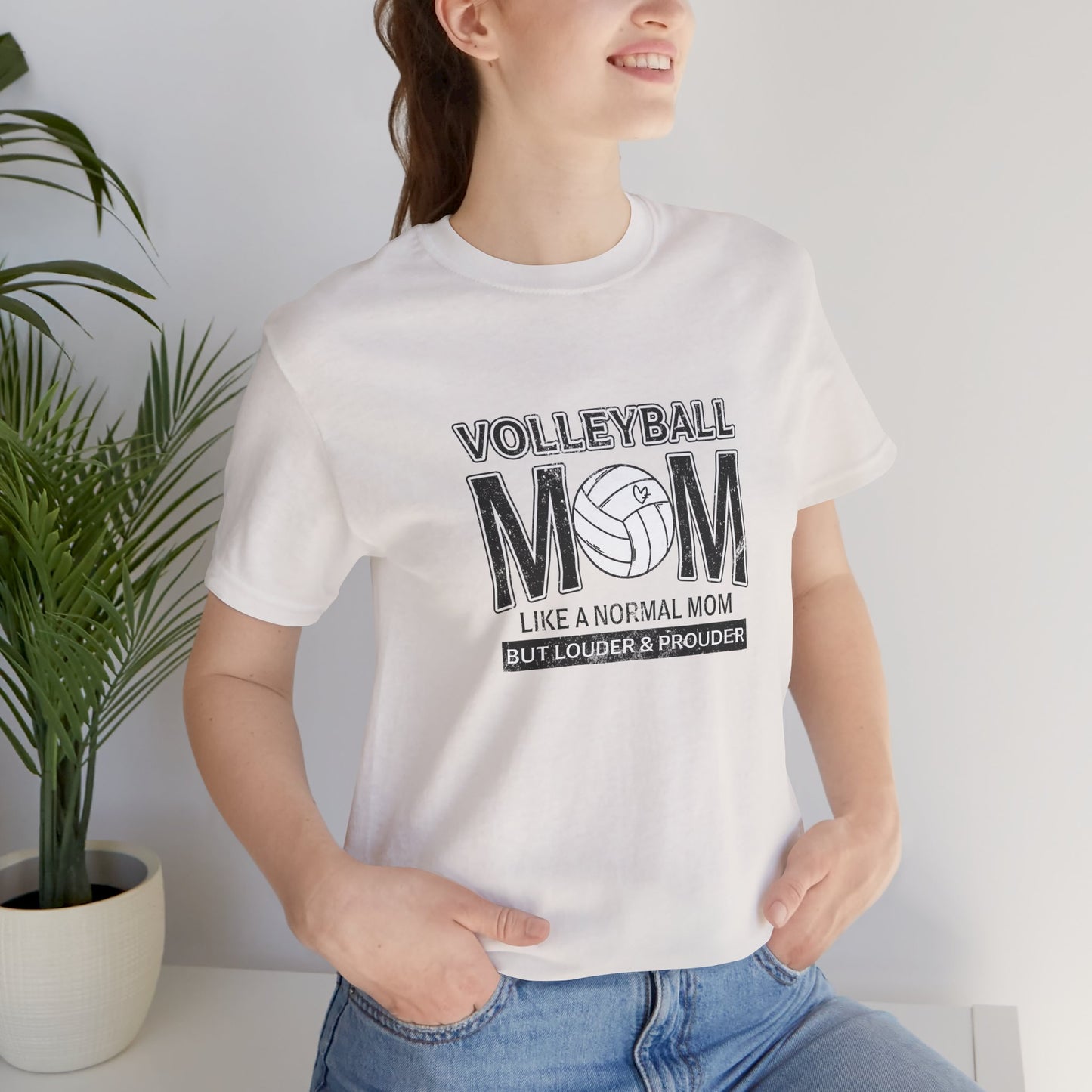 Volleyball Mom Like a Regular Mom Only Cooler