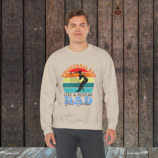 Volleyball dad but cooler Sweatshirt