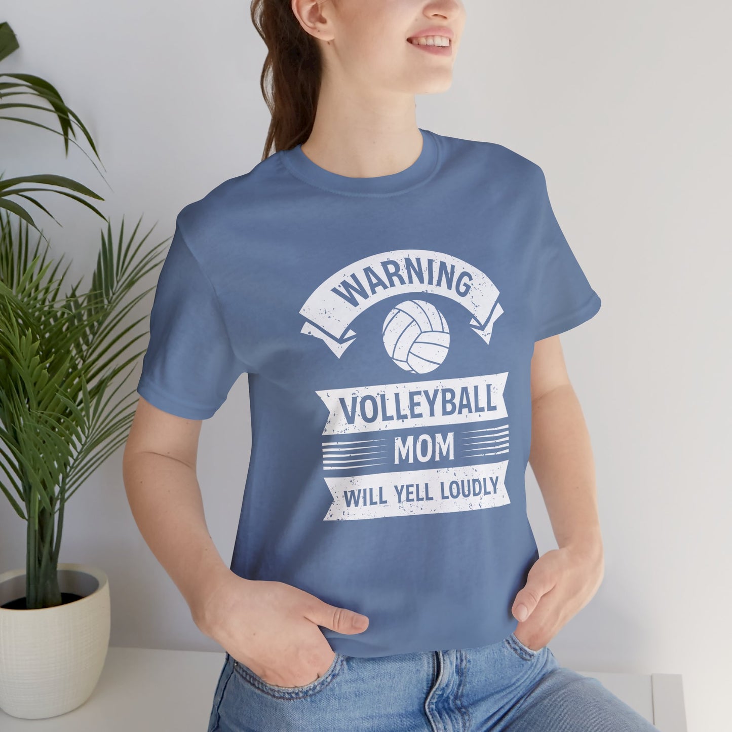 Volleyball Warning Mom Will Yell Loudly